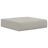 Coussin de Siège d'Extérieur Gris 40 x 40 x 8 cm 532543532543