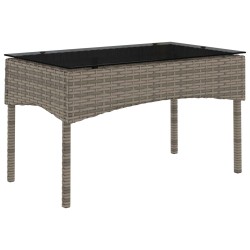 Ensemble de canapé de jardin avec coussin 2 pcs polyrotin 532547532547