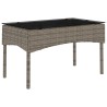 Ensemble de canapé de jardin avec coussin 2 pcs polyrotin 532547532547