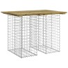 Table de jardin Gabion Design 100x70x72 cm Bois de pin imprégné 532548532548