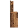 Coiffeuse avec miroir vieux bois 74,5x40x141 cm 532555532555