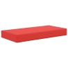 Coussin de Siège d'Extérieur Rouge 80 x 40 x 8 cm 532556532556