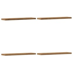 Étagères murales 4 pcs chêne artisanal 40x10x1,5 cm 532561532561