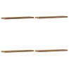 Étagères murales 4 pcs chêne artisanal 40x10x1,5 cm 532561532561