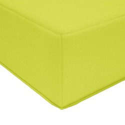 Coussin de Siège d'Extérieur Vert 80 x 40 x 8 cm 532571532571