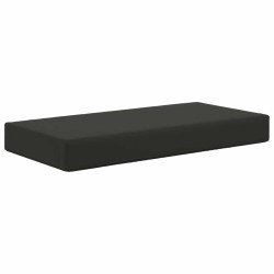 Coussin de Siège d'Extérieur Noir 80 x 40 x 8 cm 532572532572