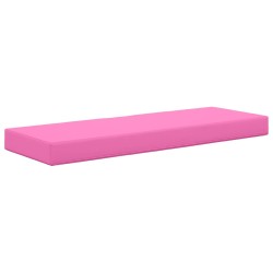 Coussin de Siège d'Extérieur Rose 111,5 x 40 x 8 cm 532585532585