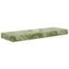 Coussin de Siège d'Extérieur Feuilles Vertes 111,5 x 40 x 8 cm 532592532592