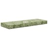 Coussin de Siège d'Extérieur Feuilles Vertes 111,5 x 40 x 8 cm 532592532592