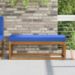 Coussin de Siège d'Extérieur Turquoise 111,5 x 40 x 8 cm 532596532596