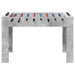 Table de Foosball Gris Béton 125 x 60,5 x 80 cm 532600532600