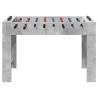 Table de Foosball Gris Béton 125 x 60,5 x 80 cm 532600532600