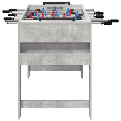 Table de Foosball Gris Béton 125 x 60,5 x 80 cm 532600532600