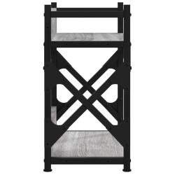 Support d'imprimante à 2 niveaux Sonoma gris 40x20x40 cm 532601532601