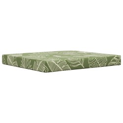 Coussin de canapé d'extérieur 2 pcs Modèle feuille Polyester 532602532602