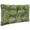 Coussin de canapé d'extérieur 2 pcs Modèle feuille Polyester 532602532602