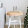 Dessus de table rond Ø30x3 cm bois de pin massif 532604532604