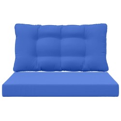 Coussin de canapé d'extérieur 2 pcs Turquoise Polyester 532605532605