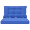 Coussin de canapé d'extérieur 2 pcs Turquoise Polyester 532605532605