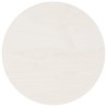 Dessus de table rond blanc Ø30x3 cm bois de pin massif 532606532606