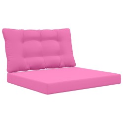 Coussin de canapé d'extérieur 2 pcs Rose Polyester 532609532609