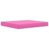 Coussin de canapé d'extérieur 2 pcs Rose Polyester 532609532609