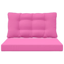Coussin de canapé d'extérieur 2 pcs Rose Polyester 532609532609