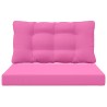 Coussin de canapé d'extérieur 2 pcs Rose Polyester 532609532609