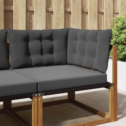 Coussin de canapé d'extérieur 3 pcs Anthracite Polyester 532610532610