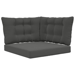 Coussin de canapé d'extérieur 3 pcs Anthracite Polyester 532610532610
