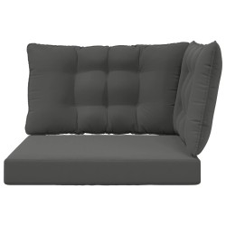 Coussin de canapé d'extérieur 3 pcs Anthracite Polyester 532610532610
