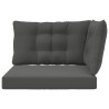 Coussin de canapé d'extérieur 3 pcs Anthracite Polyester 532610532610