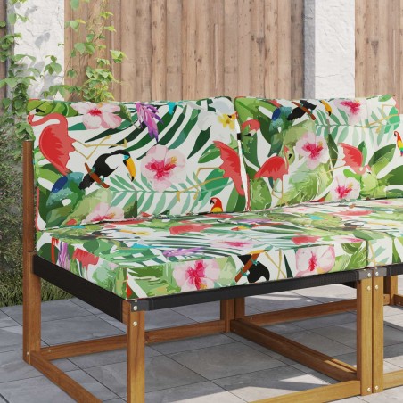 Coussin de canapé d'extérieur 2 pcs coloré Polyester 532612532612