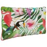 Coussin de canapé d'extérieur 2 pcs coloré Polyester 532612532612