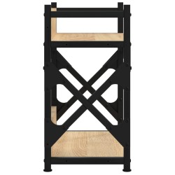 Support d'imprimante à 2 niveaux chêne sonoma 40x20x40 cm 532615532615