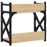 Support d'imprimante à 2 niveaux chêne sonoma 40x20x40 cm 532615532615