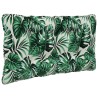 Coussin de canapé d'extérieur 2 pcs Motif feuille Polyester 532620532620