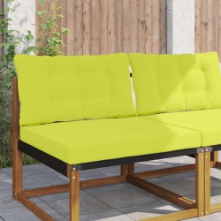 Coussin de canapé d'extérieur 2 pcs Vert Polyester 532622532622