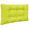Coussin de canapé d'extérieur 2 pcs Vert Polyester 532622532622