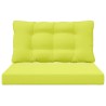 Coussin de canapé d'extérieur 2 pcs Vert Polyester 532622532622