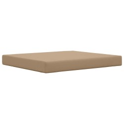 Coussin de canapé d'extérieur 2 pcs Taupe Polyester 532624532624