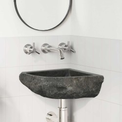 Lavabo Gris (30-37) x (30-37) x 12 cm Pierre de Rivière 532628532628