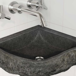 Lavabo Gris (30-37) x (30-37) x 12 cm Pierre de Rivière 532628532628