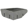 Lavabo Gris (30-37) x (30-37) x 12 cm Pierre de Rivière 532628532628