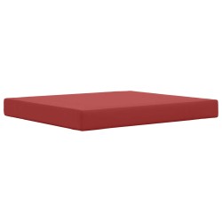 Coussin de canapé d'extérieur 2 pcs Bordeaux Polyester 532633532633