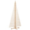Arbre de Noël en bois pour décoration 180 cm bois massif de pin 532635532635