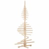 Arbre de Noël en bois pour décoration 180 cm bois massif de pin 532635532635