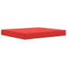 Coussin de canapé d'extérieur 2 pcs Rouge Polyester 532637532637