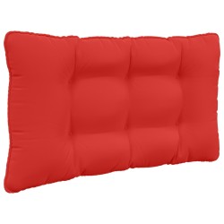 Coussin de canapé d'extérieur 2 pcs Rouge Polyester 532637532637