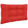 Coussin de canapé d'extérieur 2 pcs Rouge Polyester 532637532637